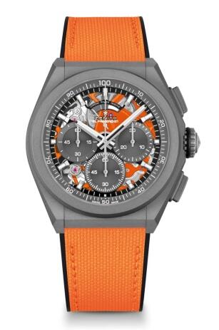 Replica Zenith Watch Defy 21 Ultra Colour Orange 97.9001.9004/80.R944.T3/P